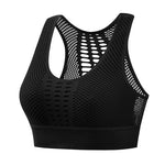 Load image into Gallery viewer, Seamless Dual Mesh Sports Bra

