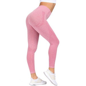Essential Seamless Contour Leggings - Pink