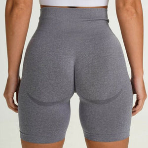 Grey Contour Shorts - Lirio Fitness