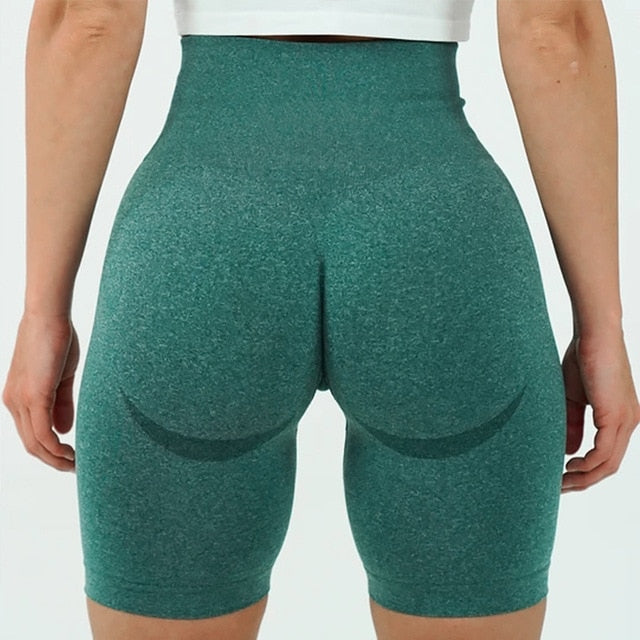 Vineyard Green Contour Shorts - Lirio Fitness