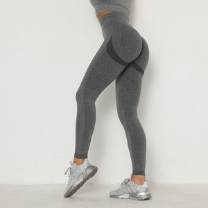 Dark Grey - Booty Scrunch Contour Leggings - Lirio Fitness