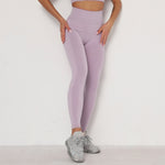 Load image into Gallery viewer, Lilac Booty Scrunch Contour Leggings - Lirio Fitness
