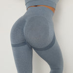 Load image into Gallery viewer, Stone Blue Booty Scrunch Contour Leggings - Lirio Fitness
